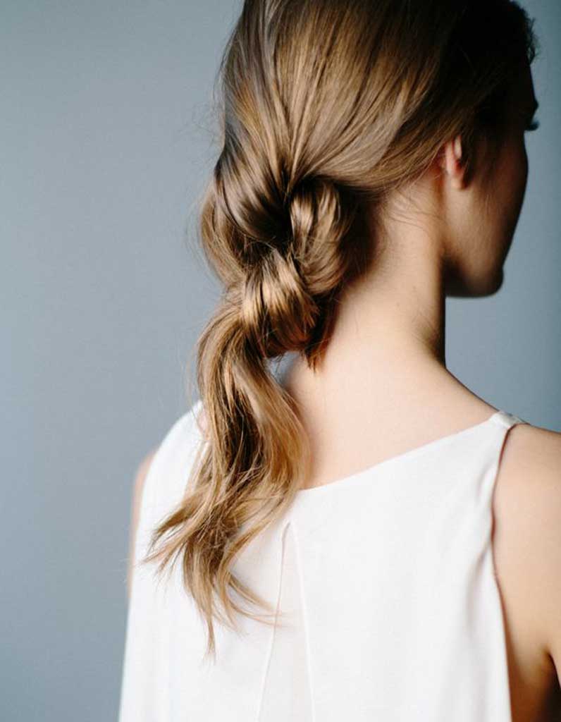Coiffure cheveux fins élégante