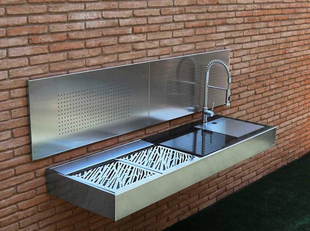 Cuisine extérieure : 15 modèles pratiques et esthétiques - Elle Décoration