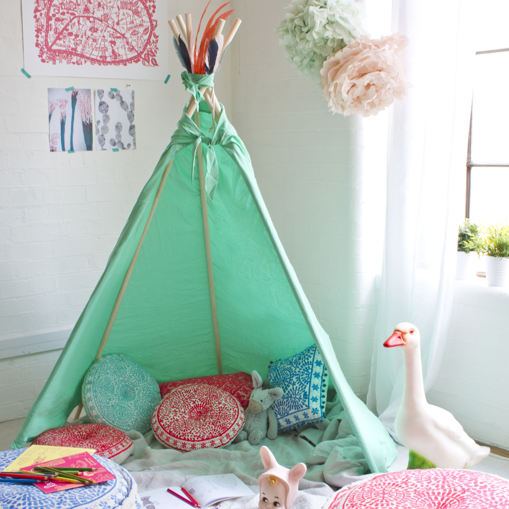 décoration tipi pour chambre d'enfant - Elle Décoration