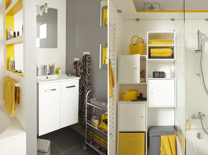 5 idées d'aménagement pour une petite salle de bains elle décoration Salle idées bains Plan de