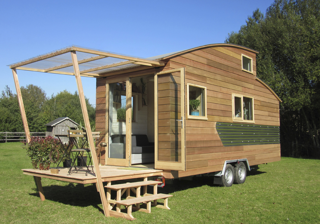 La cabane roulotte pour la liberte