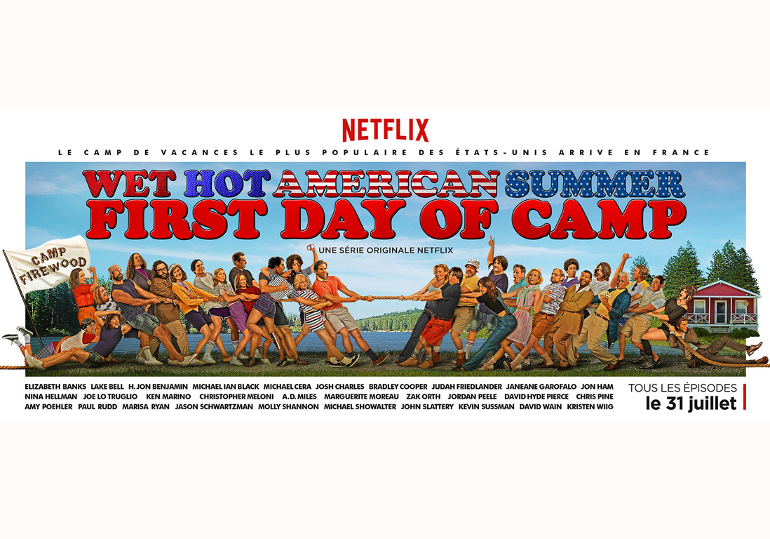 We Hot American Summer First Day Of Camp « Wet Hot American Summer – First Day of Camp » : la série 100%