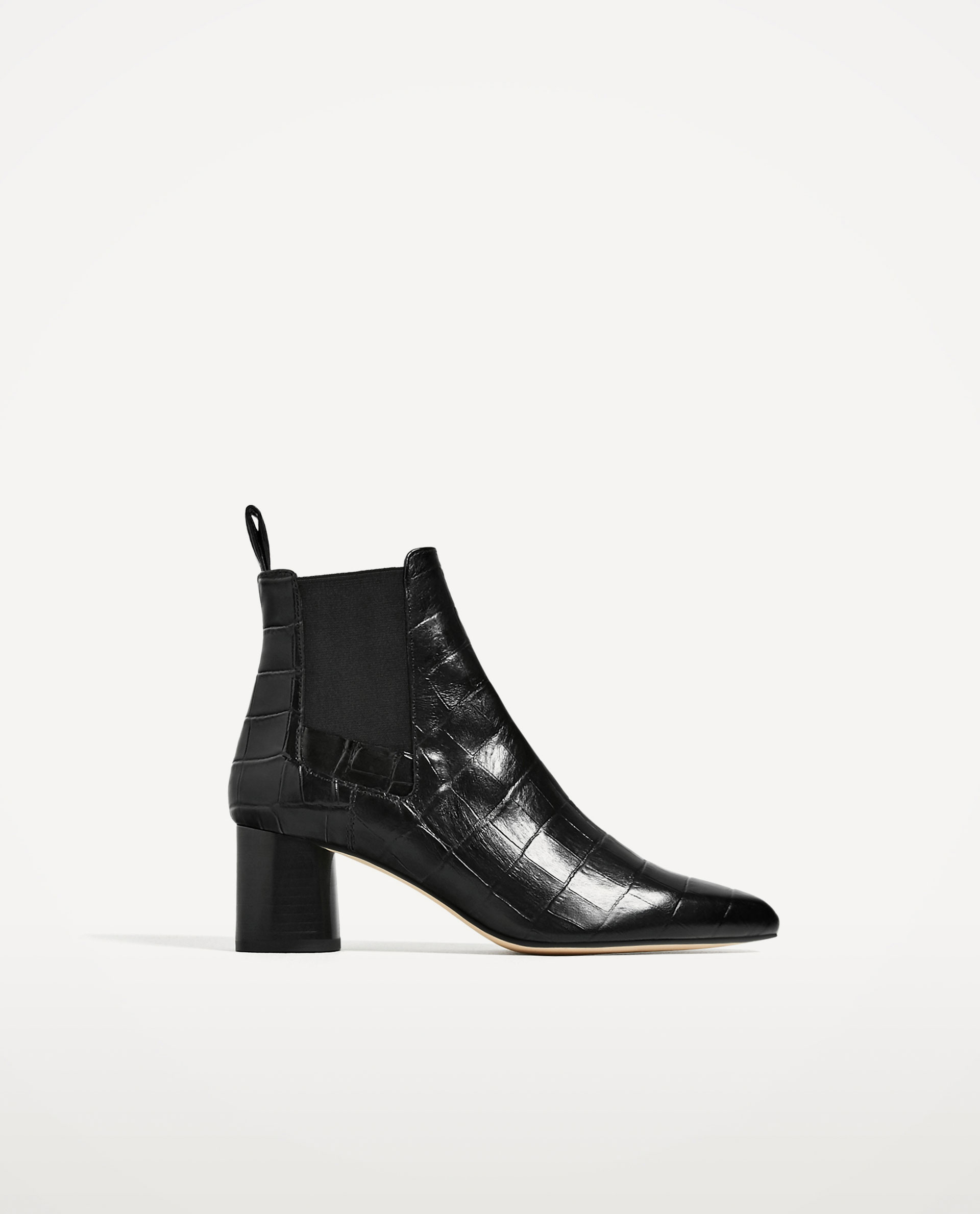 bottine talon zara