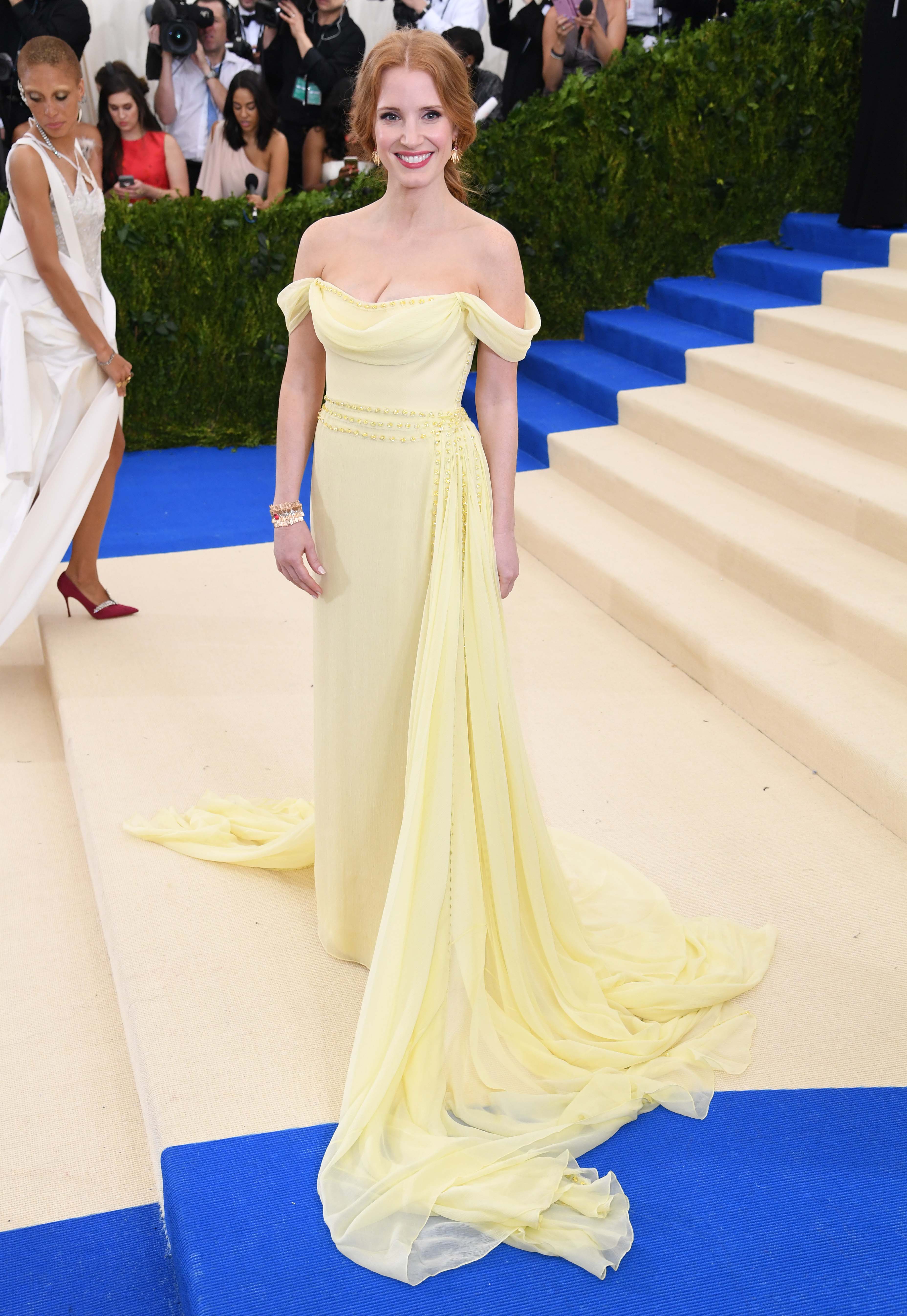 Jessica Chastain - Met Ball 2017 : tous les looks de la soirée - Elle