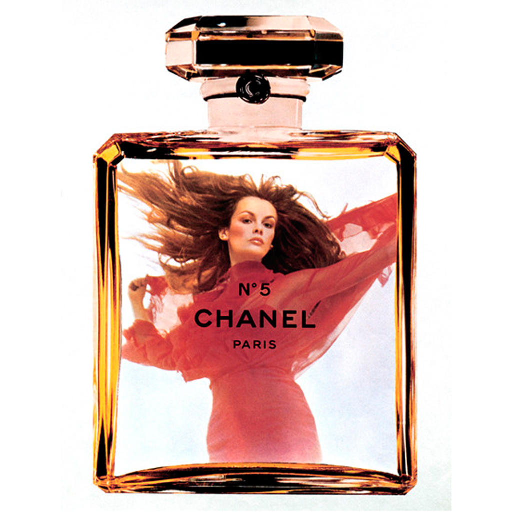 Chanel N°5 incarné par le mannequin Jean Shrimpton en 1971 ...