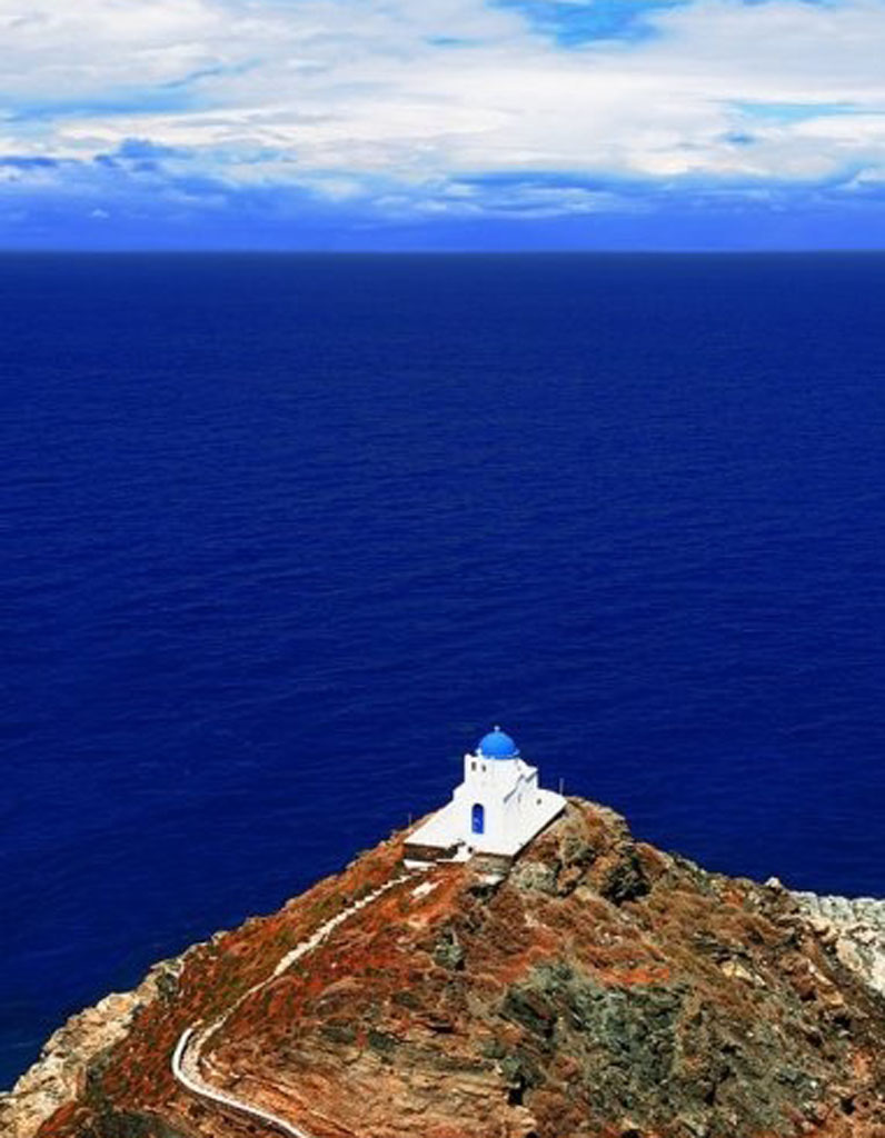 ile de sifnos en grece - sifnos carte